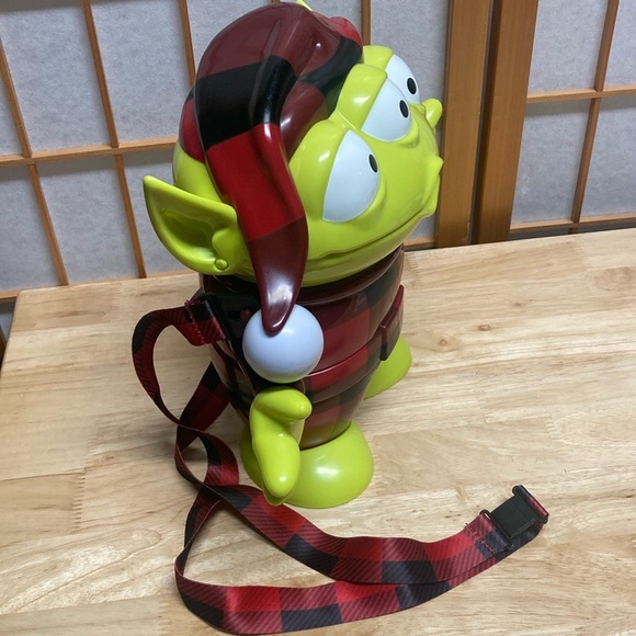 Disney Pixar Toy Story Alien Popcorn Bucket Plaid Pajamas - Picture 6 of 7